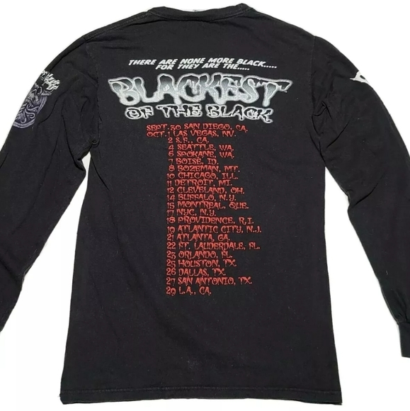 Danzig + Circle of Snakes 2005 American Tour Shirt - Picture 3 of 4